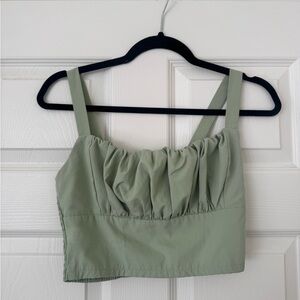 sage green women’s tank